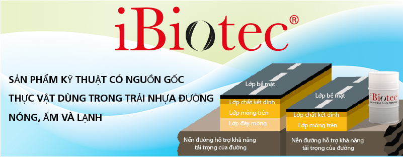 iBiotec SOLVETAL® AC 100 – Chất chống dính bitum gốc thực vật 100%